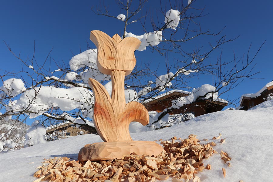 Holz Deko Hochfilzen 7