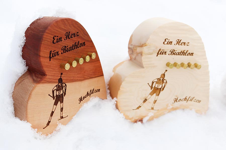Biathlon Herz Hochfilzen Deko 6