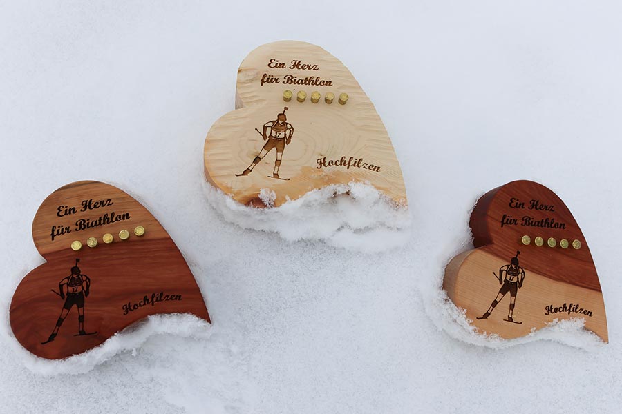 Biathlon Herz Hochfilzen Deko 9